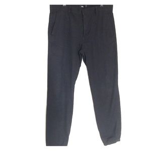 Vince Navy Blue Cotton and Rayon Pants Size 34